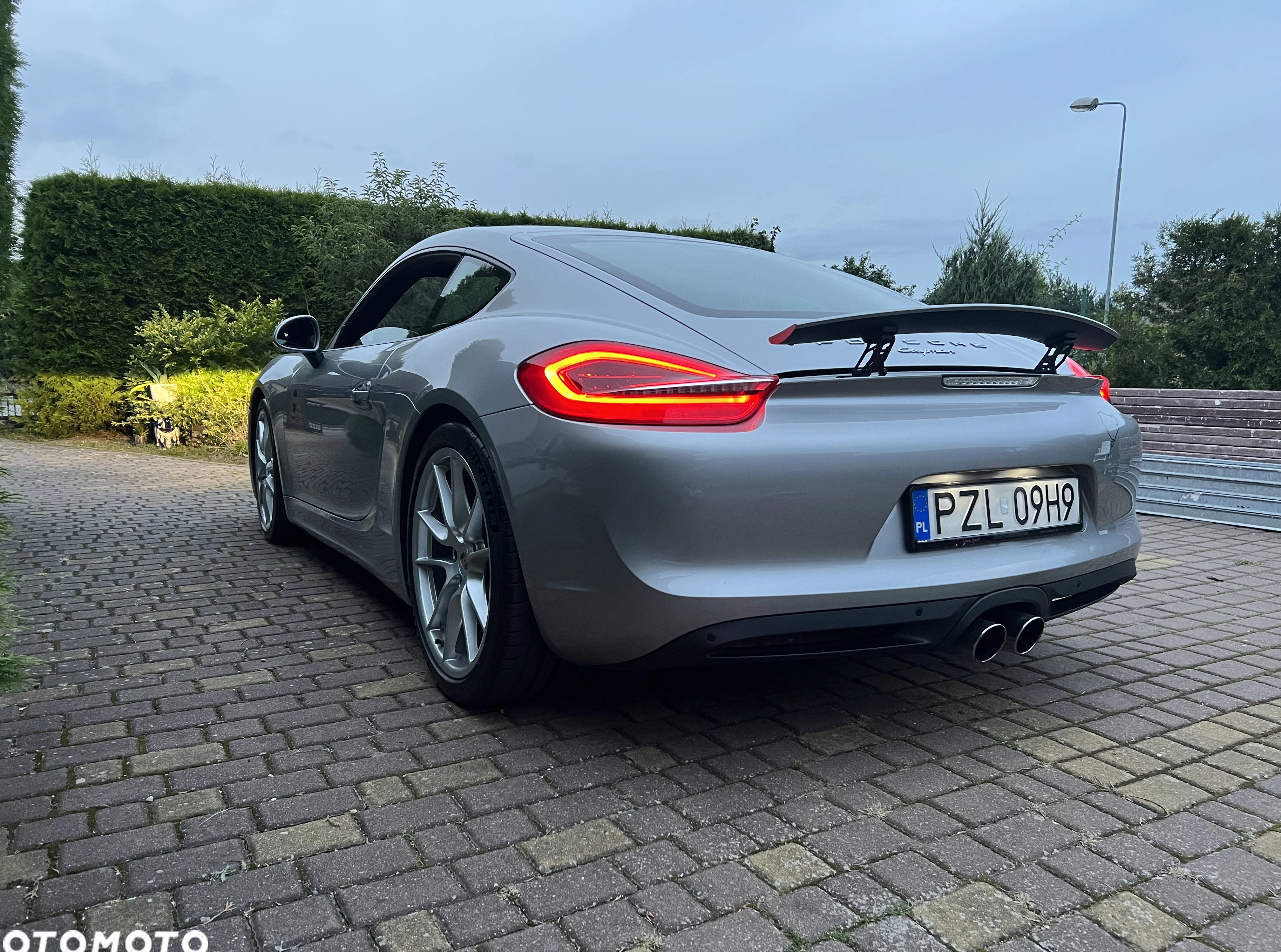 Porsche Cayman cena 219000 przebieg: 107000, rok produkcji 2013 z Jastrowie małe 466